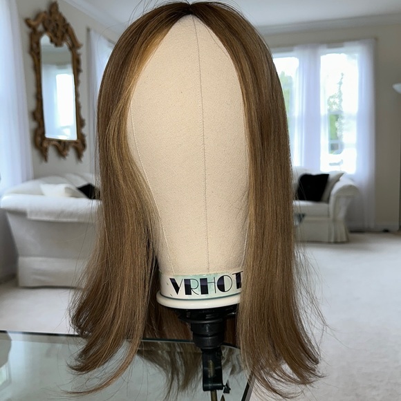 Highline Wigs Accessories Highline Human Hair Silk Top Topper